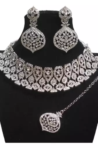 Austrian diamond  necklace set