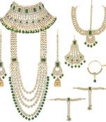 Indian kundan bridal set