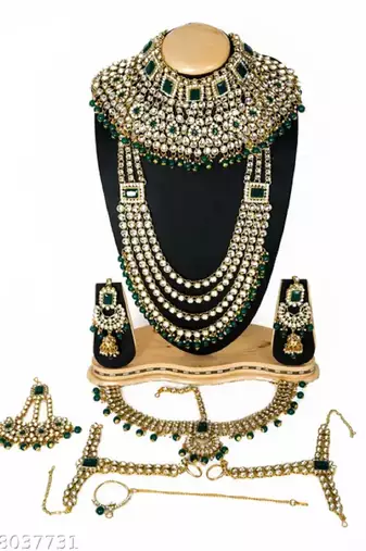 Indian kundan bridal set