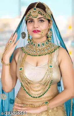 Indian kundan bridal set 1