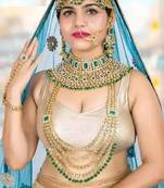 Indian kundan bridal set