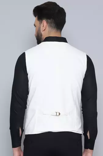 Waistcoat with welt pockets