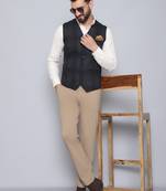 Waistcoat with welt pockets