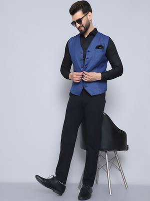 Waistcoat with welt pockets 1