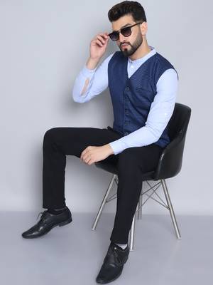 Waistcoat with welt pockets 1