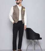 Waistcoat with welt pockets