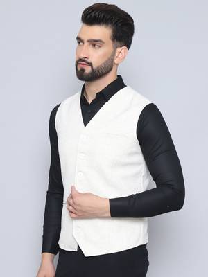 Waistcoat with welt pockets 4