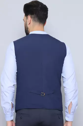 Waistcoat with welt pockets