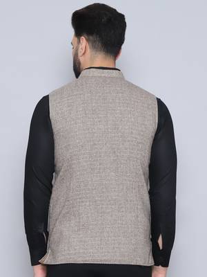 Nehru jacket with welt pockets 3