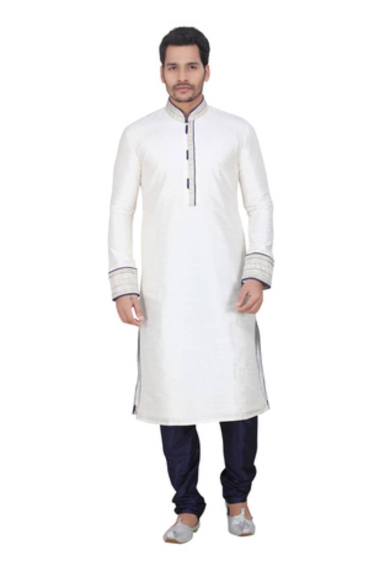 White Kurta Pyjama Sets