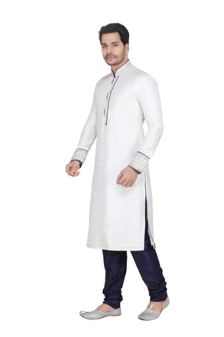 White Kurta Pyjama Sets
