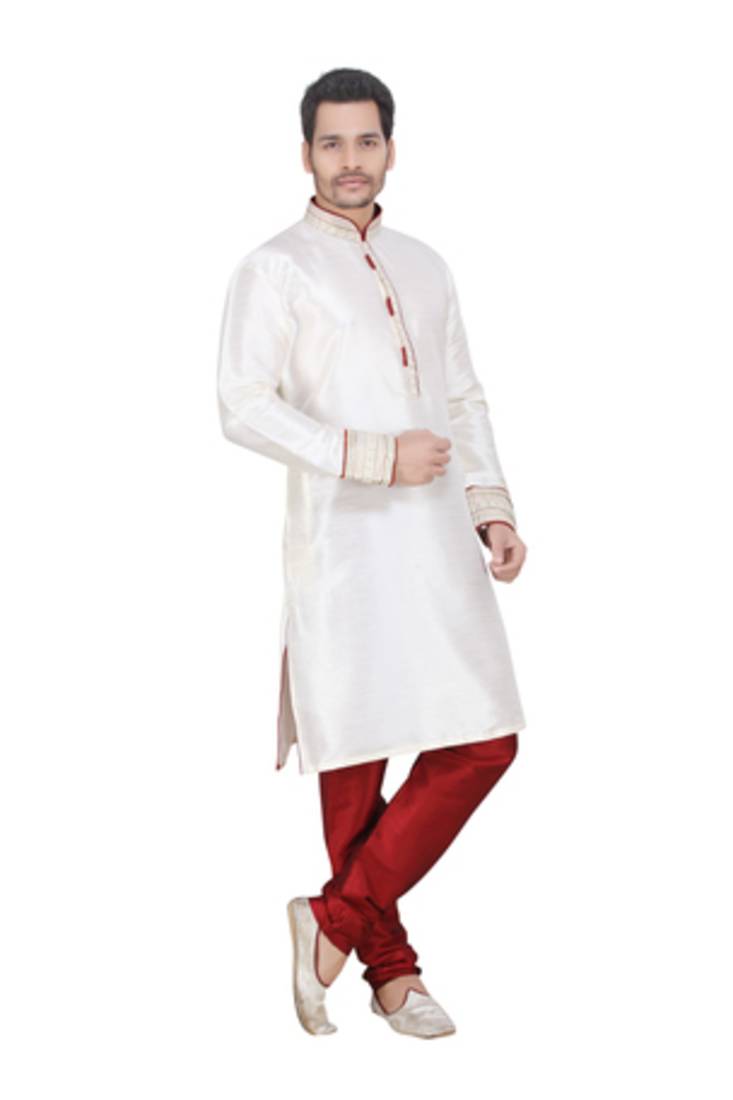 White Kurta Pyjama Sets