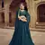  GREEN BLUE GEORGETTE HANDWORK LEHENGA CHOLI 
