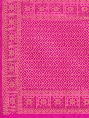 Silk Blend Unstitched Churidar Dress Material With Banarasi Dupatta 5