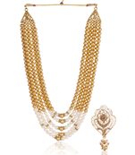   pearl beads dulha groom sherwani mala for   for wedding | exquisite groom mala | perfect for groom