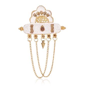   pearl beads dulha groom sherwani mala for   for wedding | exquisite groom mala | perfect for groom 2
