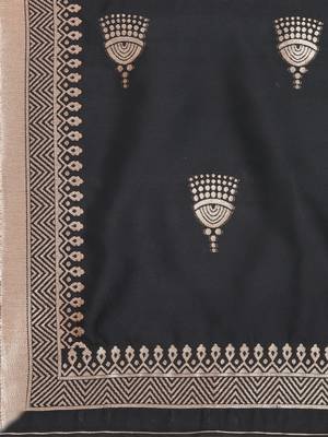 Silk Blend Unstitched Churidar Dress Material With Banarasi Dupatta 6