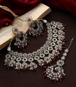 Designer bridal jewelry |reverse ad bridal jewelry |traditional indian necklace