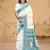 Sangam prints cream cotton woven work festival saree
