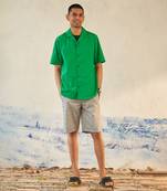 Green cotton tropical combo