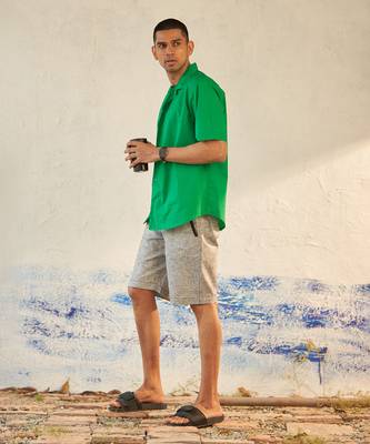 Green cotton tropical combo 2
