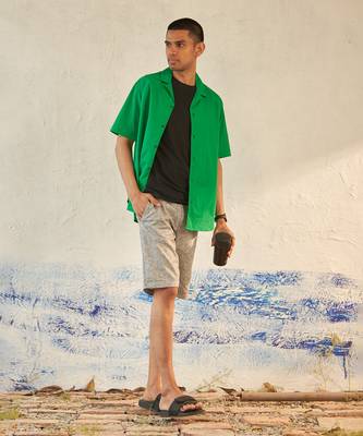 Green cotton tropical combo 3