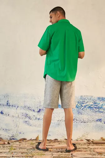 Green cotton tropical combo