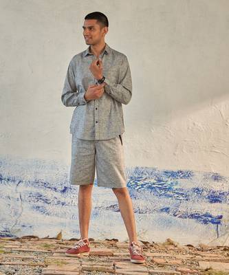 Choco textured cotton cobbledstreet walk set 2