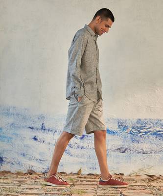 Choco textured cotton cobbledstreet walk set 3