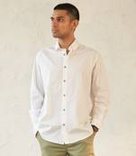 White cotton altitude white shirt