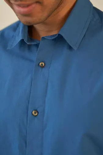 blue cotton city shirt