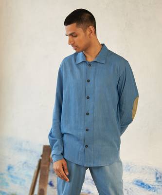 Light blue/ light green cotton denim road tripping combo 3