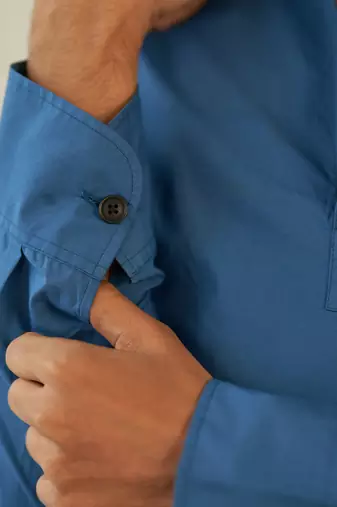 Blue cotton lakeside kurta