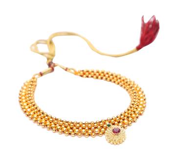 Maharastrian tushi necklace set 3