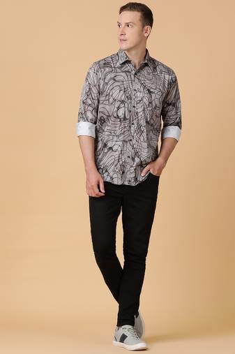 Tabard formal cotton  shirt for men multicolour