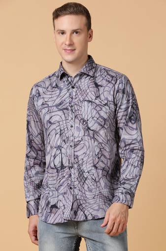 Tabard formal cotton  shirt for men multicolour