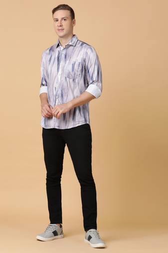 Tabard formal cotton  shirt for men multicolour