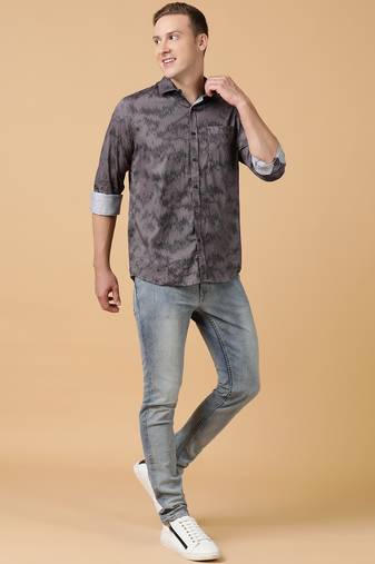 Tabard formal cotton  shirt for men multicolour