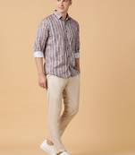 Tabard formal cotton  shirt for men multicolour