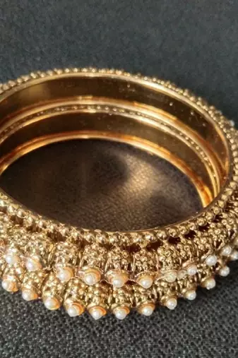 Traditional Gold Plated Bangle set