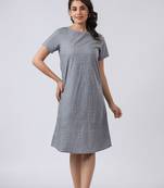 Vyom tara women's sustainable bci cotton luxe lounge night dress