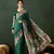 Green silk Woven jacquard traditional rich saree