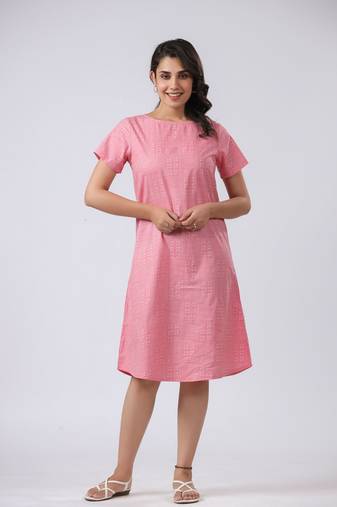 Vyom tara women's sustainable bci cotton comfort cloud night dress