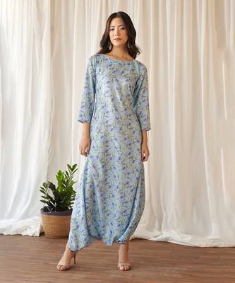 Light blue dhoti jumpsuit 1