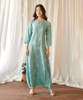 Seagreen dhoti jumpsuit 1