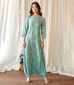 Seagreen dhoti jumpsuit