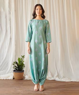 Seagreen dhoti jumpsuit 2