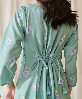 Seagreen dhoti jumpsuit 3