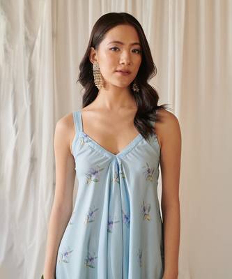 Light blue palazzo jumpsuit 2