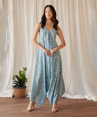 Seagreen palazzo jumpsuit 1